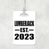 Lumberjack Established EST. 2023 - Luggage Bag Tag