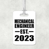 Mechanical Engineer Established EST. 2023 - Luggage Bag Tag