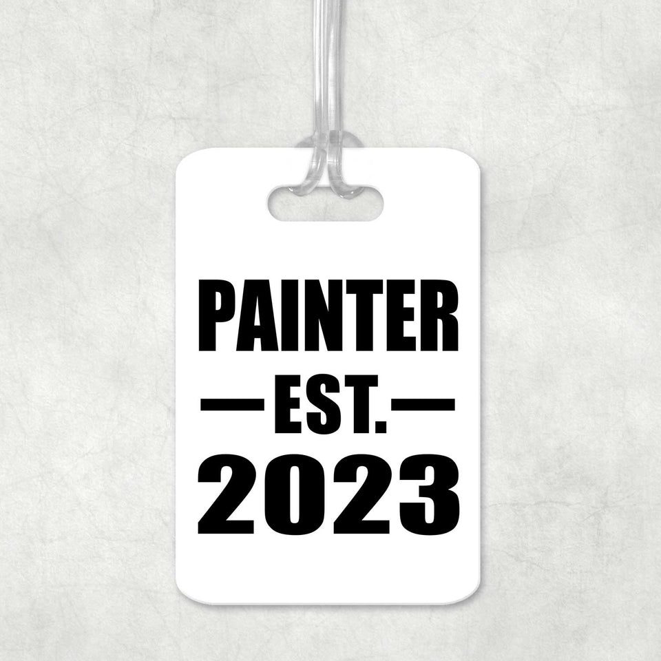 Painter Established EST. 2023 - Luggage Bag Tag