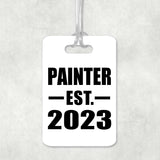Painter Established EST. 2023 - Luggage Bag Tag