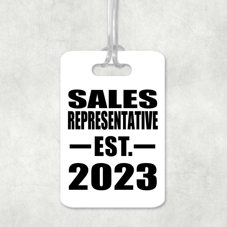 Sales Representative Established EST. 2023 - Luggage Bag Tag