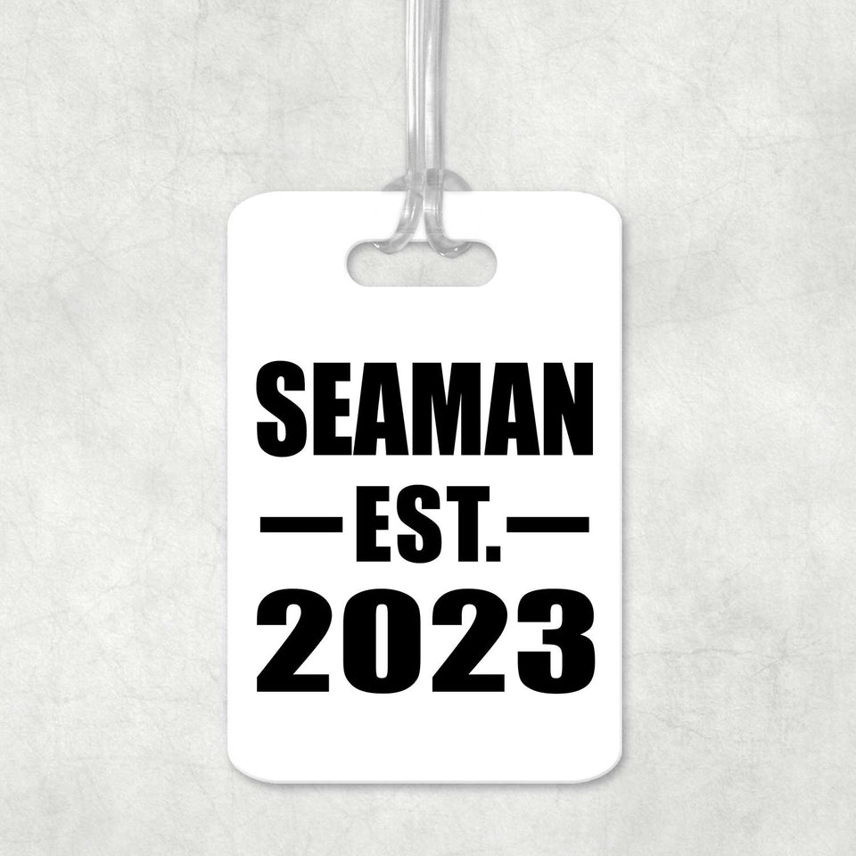 Seaman Established EST. 2023 - Luggage Bag Tag