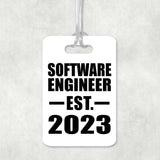 Software Engineer Established EST. 2023 - Luggage Bag Tag