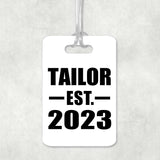 Tailor Established EST. 2023 - Luggage Bag Tag