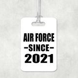Air Force Since 2021 - Luggage Bag Tag
