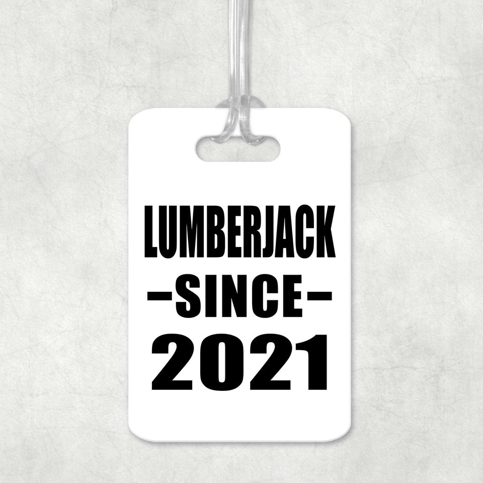 Lumberjack Since 2021 - Luggage Bag Tag