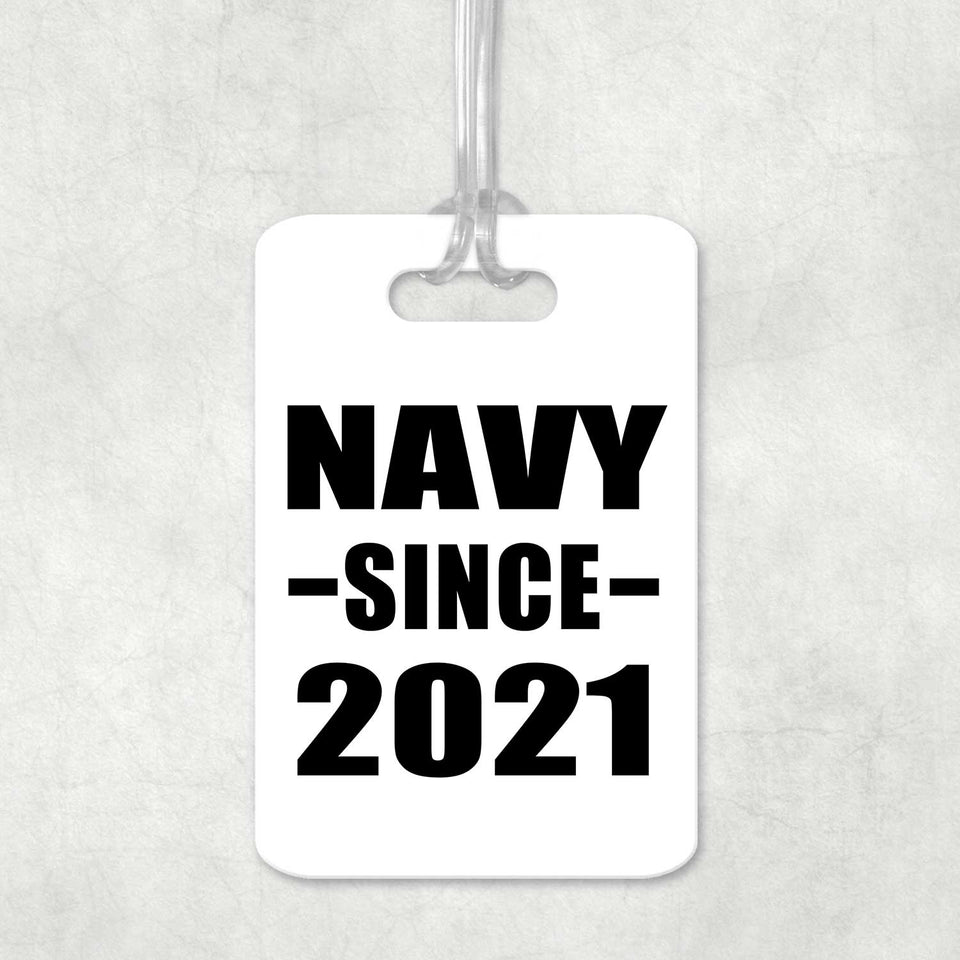 Navy Since 2021 - Luggage Bag Tag