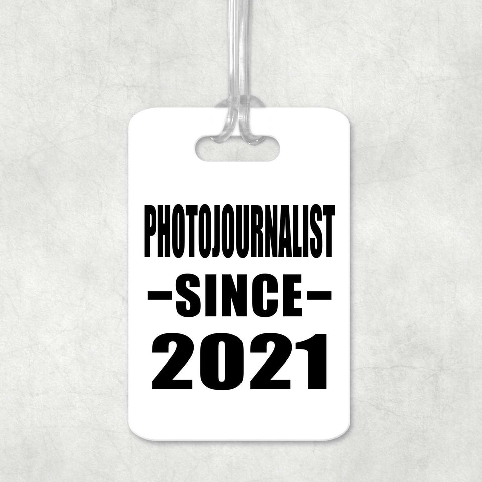 Photojournalist Since 2021 - Luggage Bag Tag