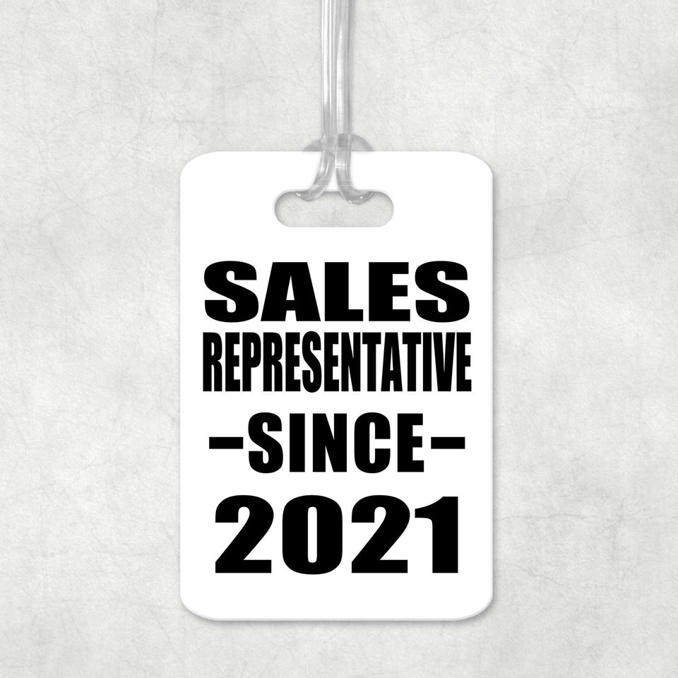 Sales Representative Since 2021 - Luggage Bag Tag