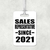 Sales Representative Since 2021 - Luggage Bag Tag