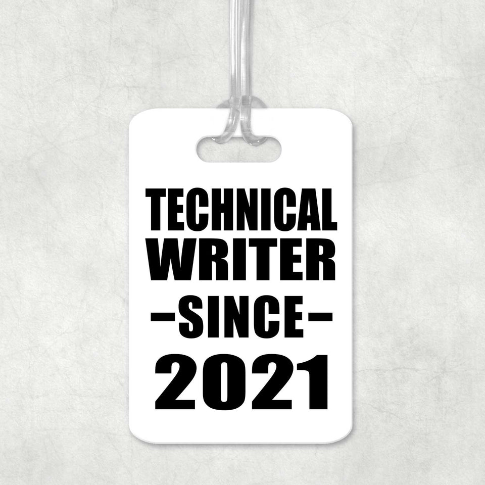 Technical Writer Since 2021 - Luggage Bag Tag