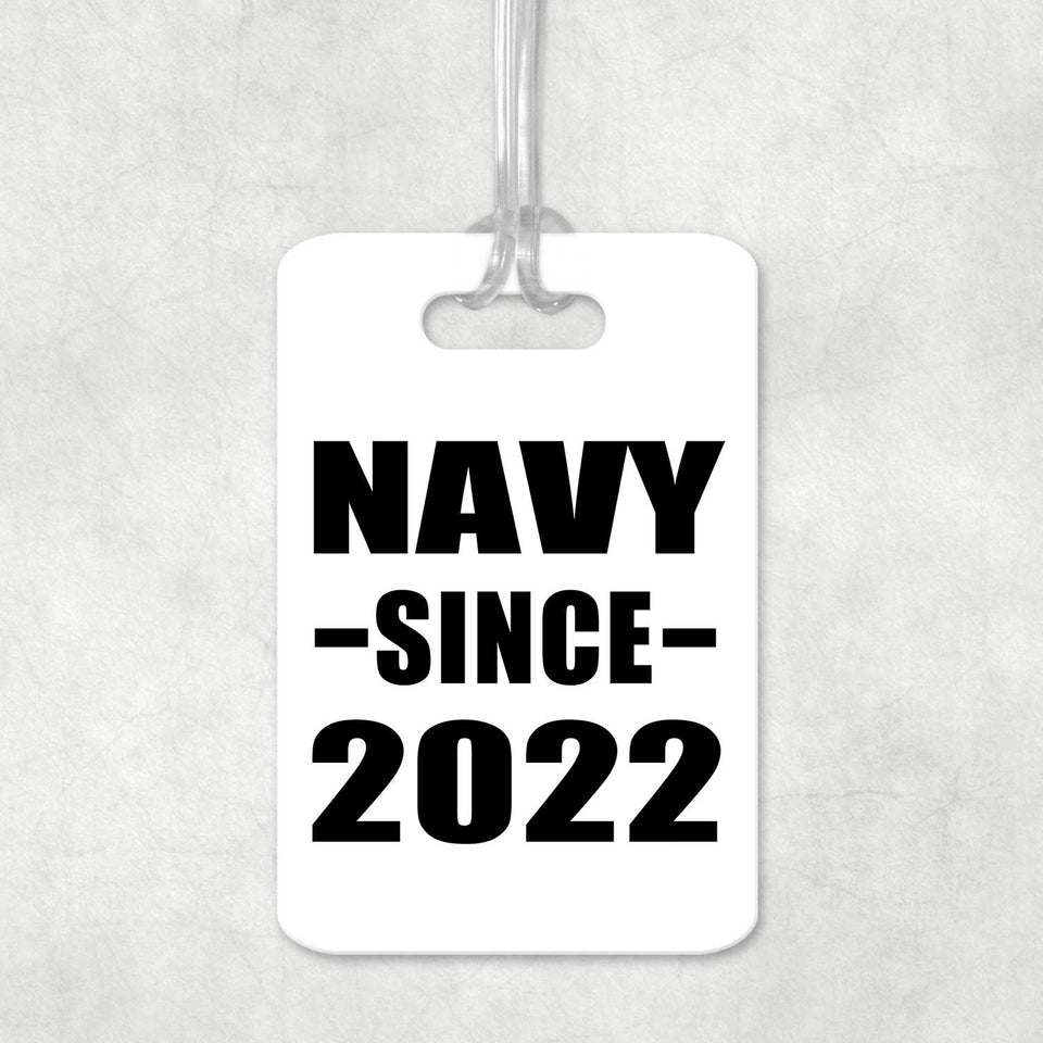 Navy Since 2022 - Luggage Bag Tag