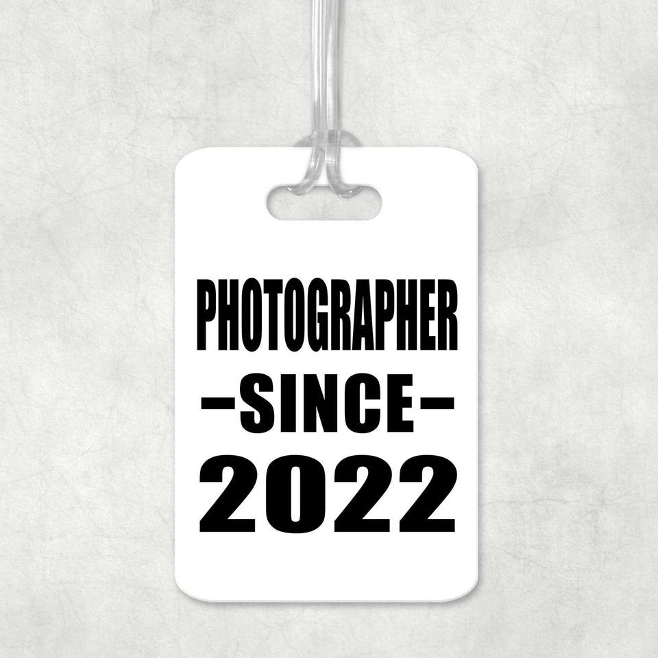 Photographer Since 2022 - Luggage Bag Tag