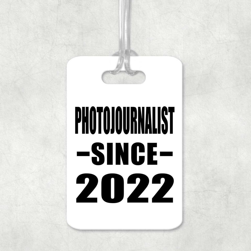 Photojournalist Since 2022 - Luggage Bag Tag