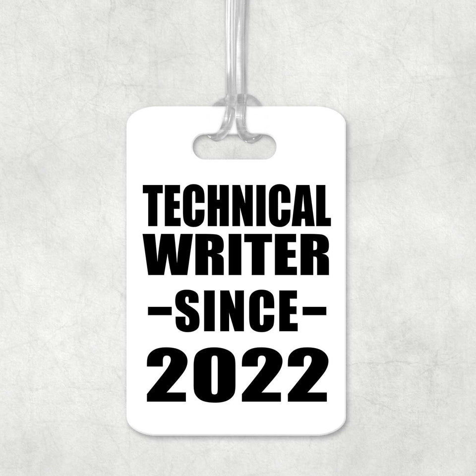 Technical Writer Since 2022 - Luggage Bag Tag