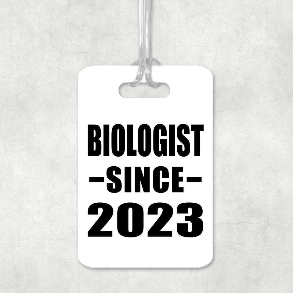 Biologist Since 2023 - Luggage Bag Tag