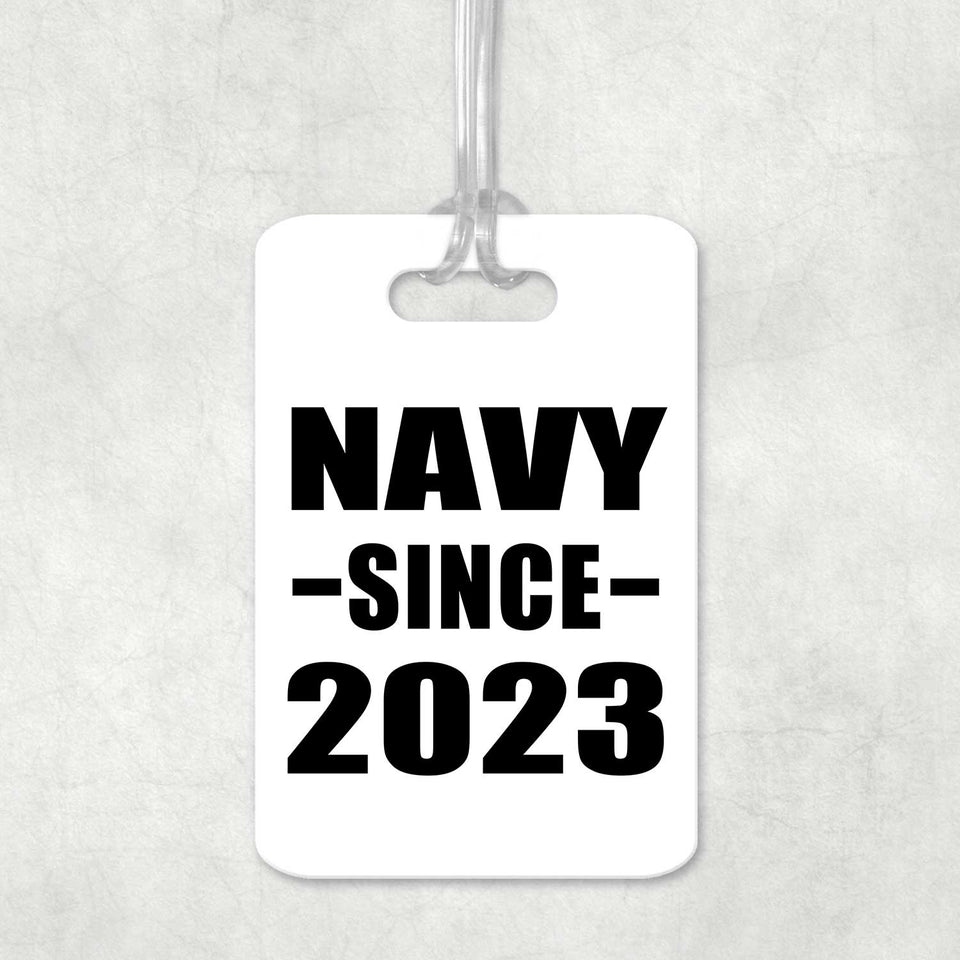 Navy Since 2023 - Luggage Bag Tag