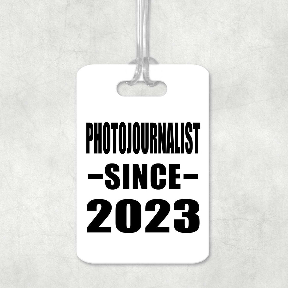 Photojournalist Since 2023 - Luggage Bag Tag