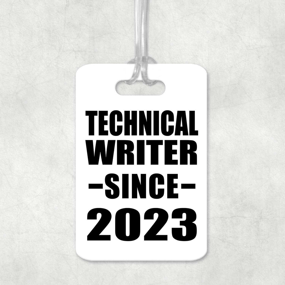 Technical Writer Since 2023 - Luggage Bag Tag