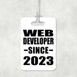 Web Developer Since 2023 - Luggage Bag Tag