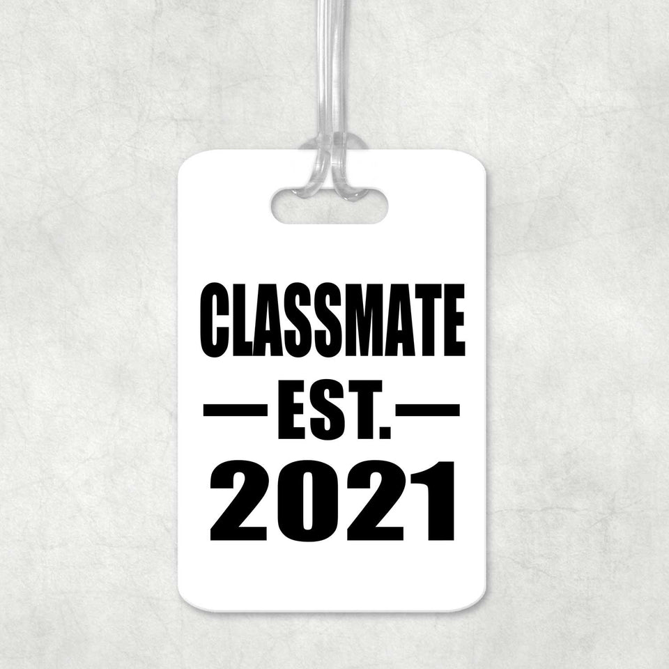 Classmate Established EST. 2021 - Luggage Bag Tag