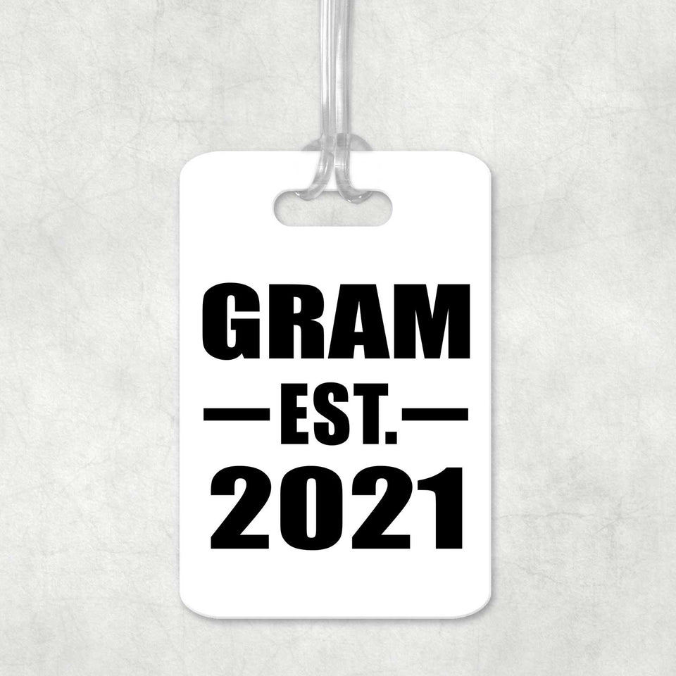 Gram Established EST. 2021 - Luggage Bag Tag