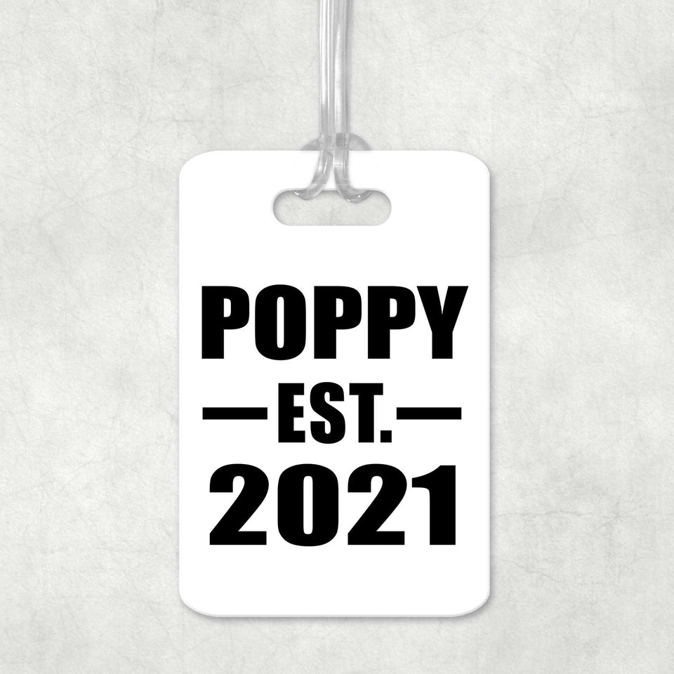 Poppy Established EST. 2021 - Luggage Bag Tag