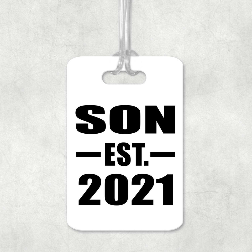 Son Established EST. 2021 - Luggage Bag Tag