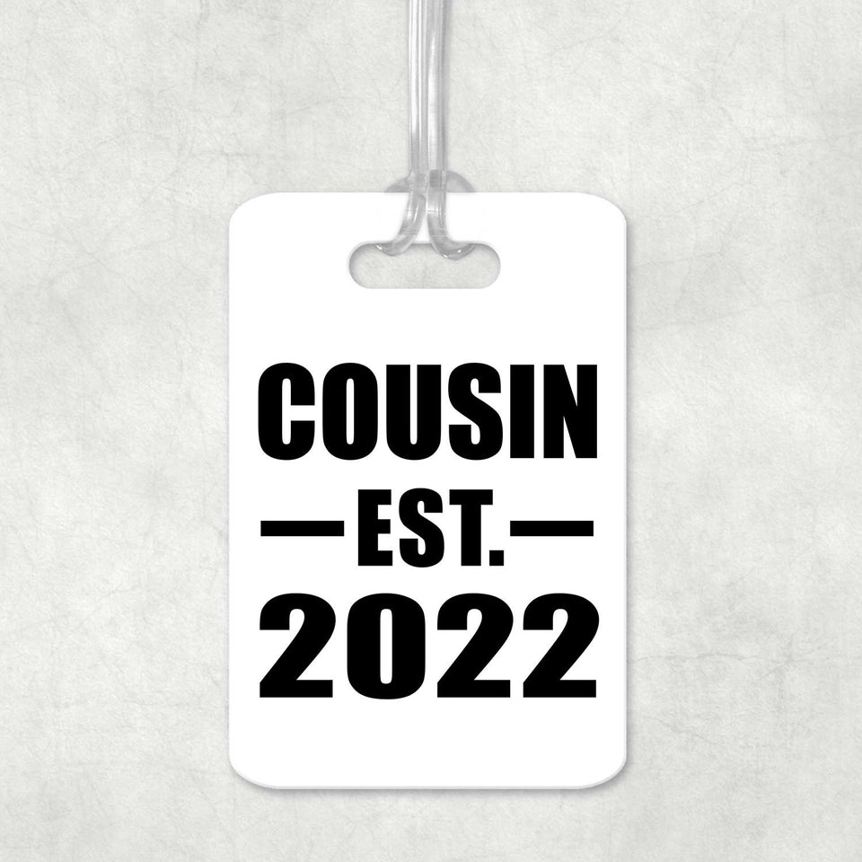 Cousin Established EST. 2022 - Luggage Bag Tag