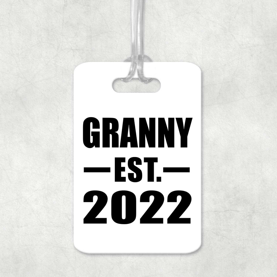 Granny Established EST. 2022 - Luggage Bag Tag