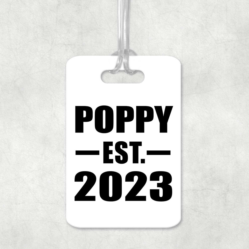 Poppy Established EST. 2023 - Luggage Bag Tag