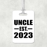Uncle Established EST. 2023 - Luggage Bag Tag