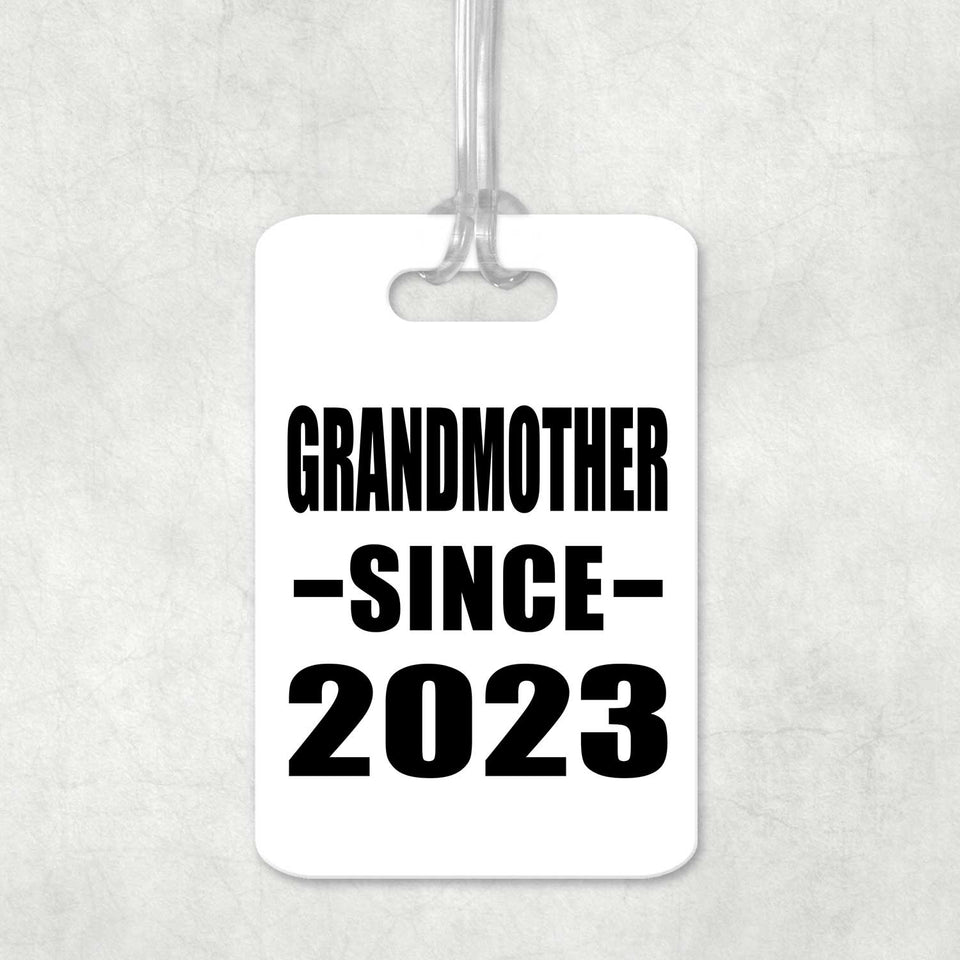 Grandmother Since 2023 - Luggage Bag Tag
