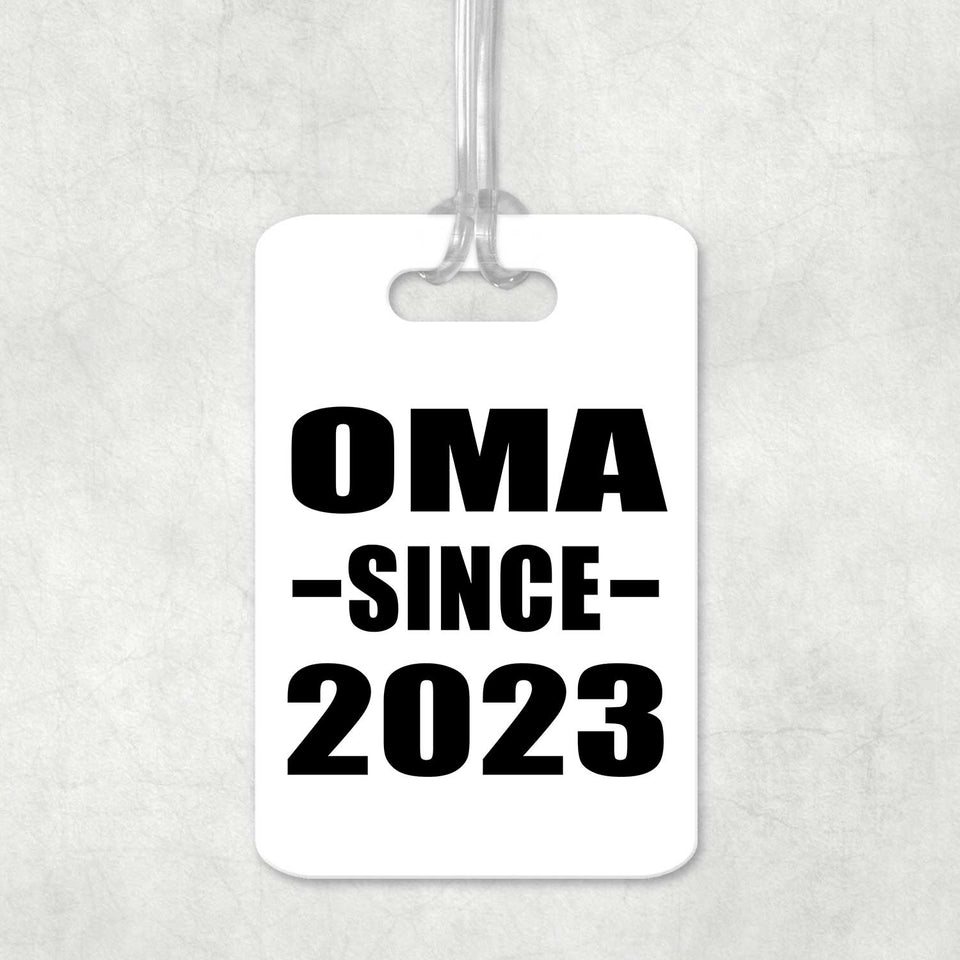 Oma Since 2023 - Luggage Bag Tag