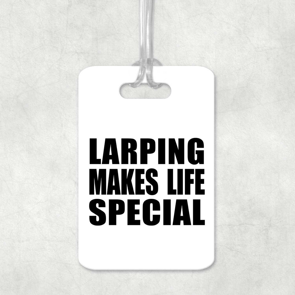 LARPing Makes Life Special - Luggage Bag Tag