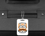 Being A Dad Is Great But Being A Grandpa is Priceless - Luggage Bag Tag