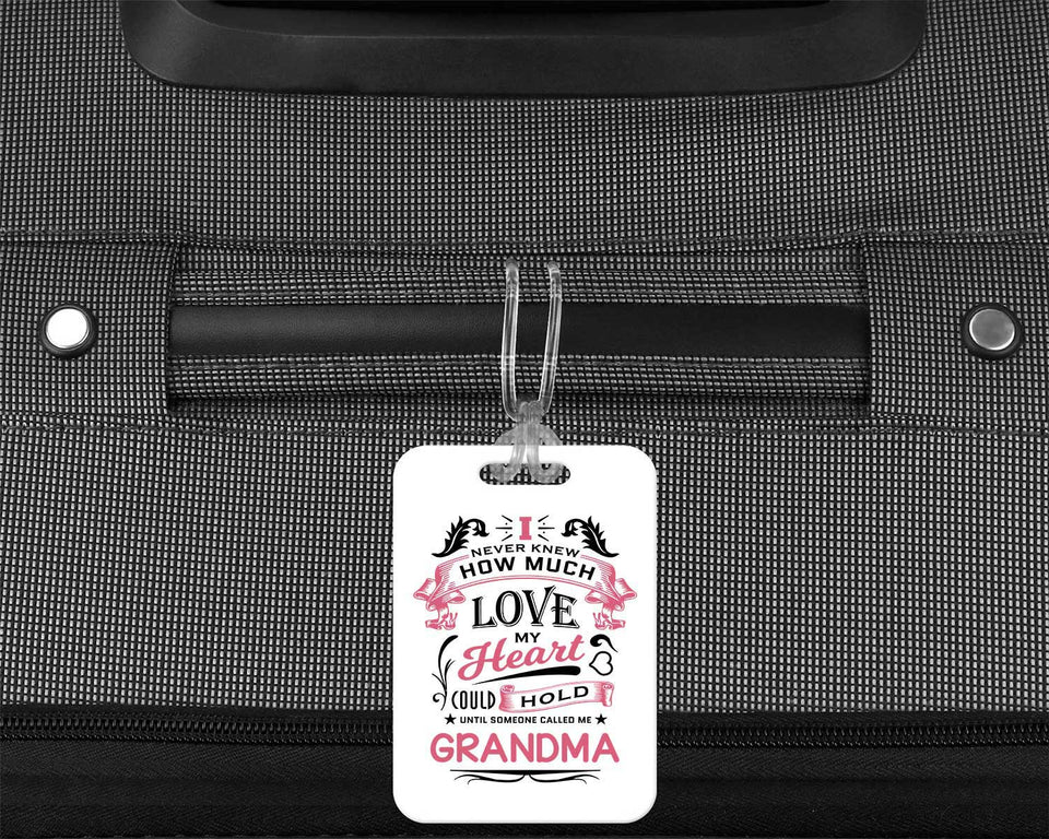 How Much Love Could Hold Until Called Me Grandma - Luggage Bag Tag