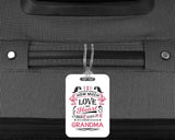 How Much Love Could Hold Until Called Me Grandma - Luggage Bag Tag
