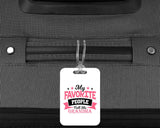 My Favorite People Call Me Grandma - Luggage Bag Tag