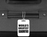 World's Greatest Grandmother - Luggage Bag Tag