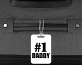 Number One #1 Daddy - Luggage Bag Tag