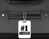 Number One #1 Daughter In Law - Luggage Bag Tag