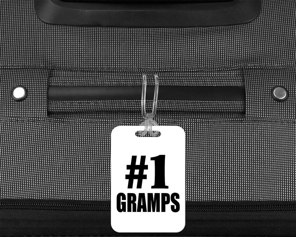 Number One #1 Gramps - Luggage Bag Tag