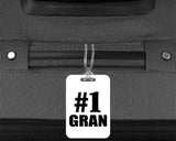 Number One #1 Gran - Luggage Bag Tag