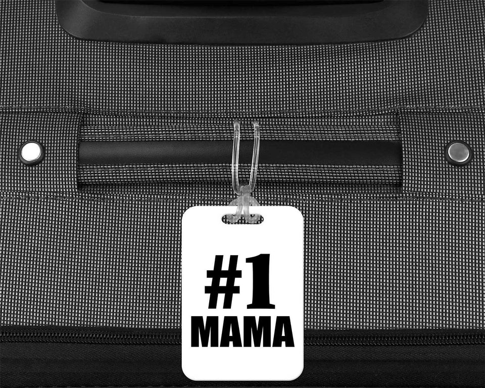 Number One #1 Mama - Luggage Bag Tag