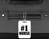 Number One #1 Nurse - Luggage Bag Tag