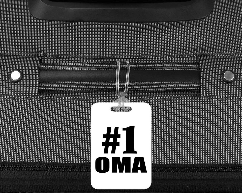 Number One #1 Oma - Luggage Bag Tag