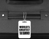 World's Greatest Tax Examiner - Luggage Bag Tag