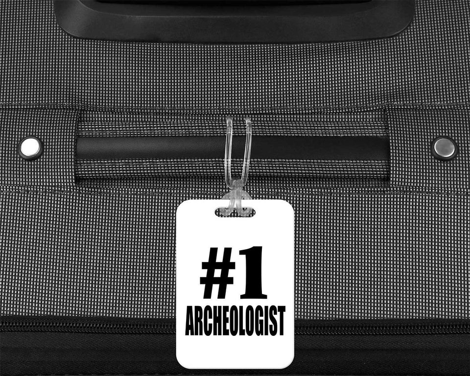 Number One #1 Archeologist - Luggage Bag Tag
