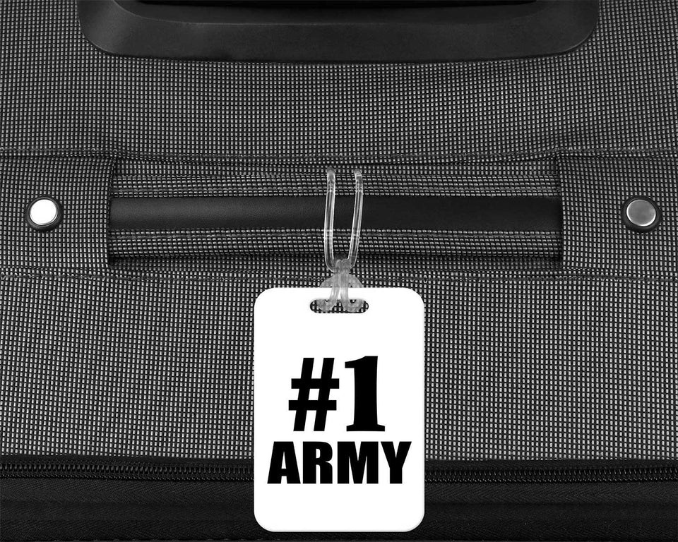 Number One #1 Army - Luggage Bag Tag